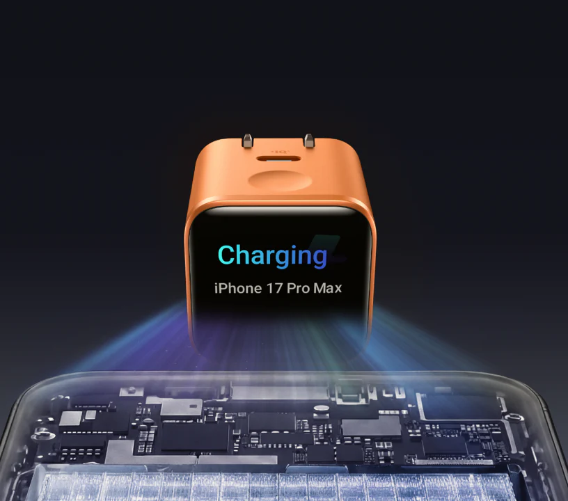 Anker Nano 45W GaN Fast Charger with Smart Display (A121D)